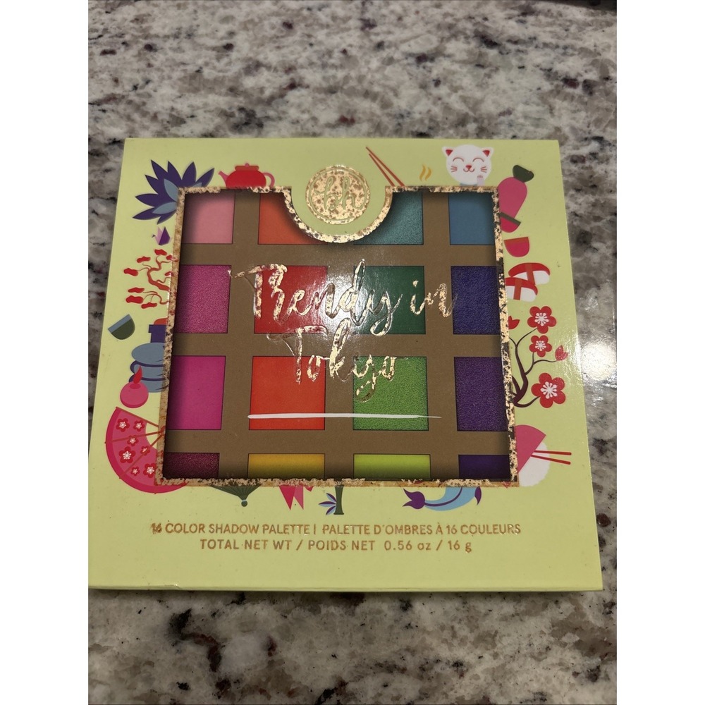 BH Cosmetics Eyeshadow Palette 0.56 oz Trendy in Tokyo Matte Shimmer